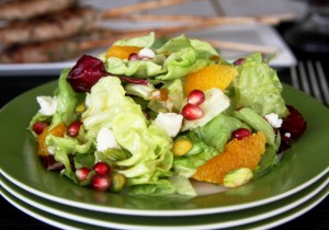 pomegranate salad PMTC