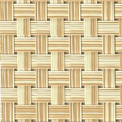 Pacific Merchants Tan Coaster, Set of 6, 4" x 4"