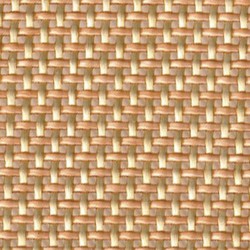 Pacific Merchants Rectangle Placemat Metallic Copper, 17" x 12"