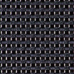 Pacific Merchants Rectangle Placemat Black Twist, 17" x 12"