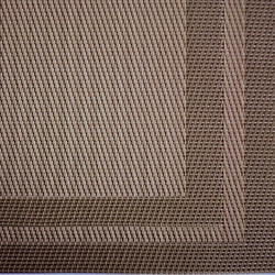 Bright Placemats Brown Placemat, 18" x 12", Set of 4