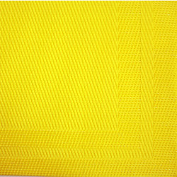 Bright Placemats Lemon Yellow, 18" x 12", Set of 4