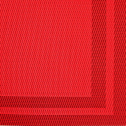 Bright Placemats Red Placemat, 18" x 12", Set of 4