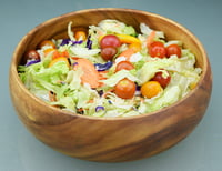 Acacia Calabash Salad Bowls