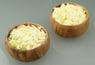 Acacia Wood Round Salad Bowl, 6" x 3", Set of 4