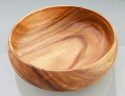 Round Calabash Bowl, 12" x 4", Free Shipping On This Item!