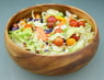 Round Calabash Bowl, 12" by 4" with Salad Servers, // Free Shipping On This Item //