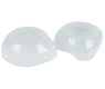 Pair of White Handblown Glass Dessert Bowls from Mexico, "Heavenly Flavors"