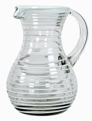 84oz Round Pitcher, White Vortex