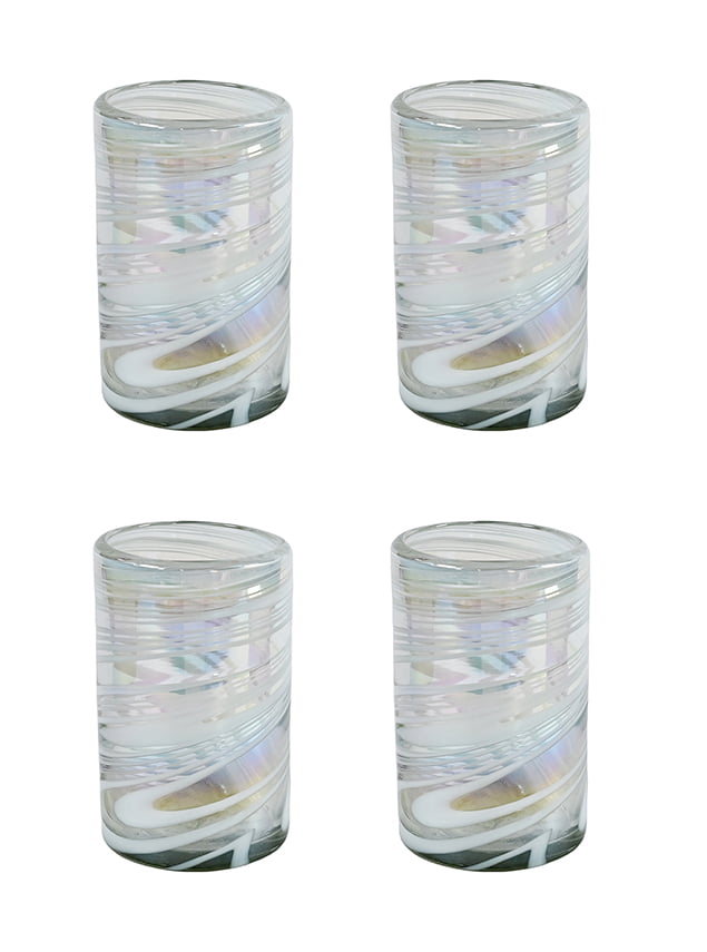 0.5 liter glass wine carafe set of 3 Arte Italica Taverna Wine Carafe