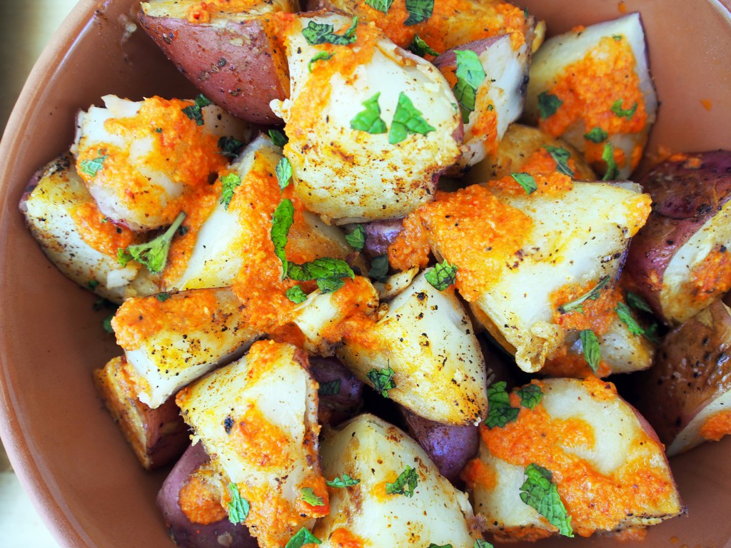 Patatas Bravas Closeup