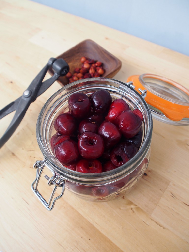 making brandied cherries from scratch