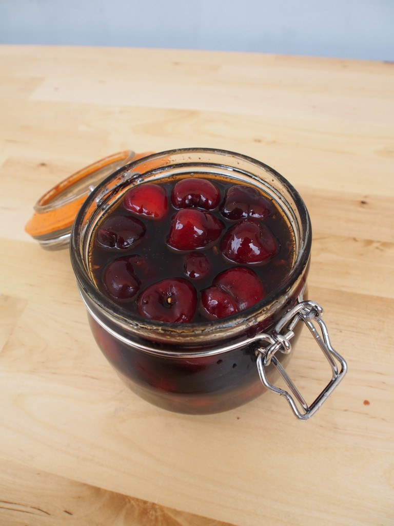 Brandied Cocktail cherries