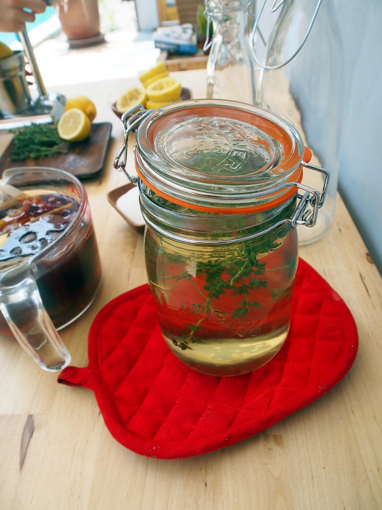 Thyme Simple Syrup