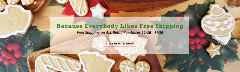 Free shipping for the holidays