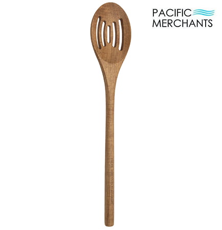Acaciaware Slotted Spoon, 13" Length