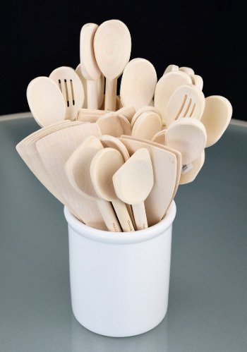 French Beechwood Cooking Spoons