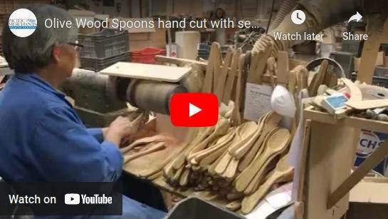 Hand Cut Spoons Video