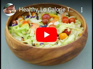Large wood salad bowl