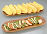 Acacia Wood Baguette/Bread Appetizer Serving Tray, 16.5" x 5.5" x 1"