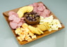 Acacia Wood Square Charcuterie Tray/Plate, 12" x 12”, Set of Four