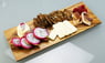 Acacia Wood Charcuterie Board with Side Handles, 16" x 6" Set of Two