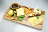 Acacia Wood Charcuterie Board with Side Handles, 18” x 10” Set of Two